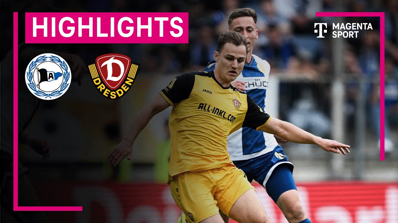 Arminia Bielefeld - Dynamo Dresden | Highlights 3. Liga | MAGENTA SPORT