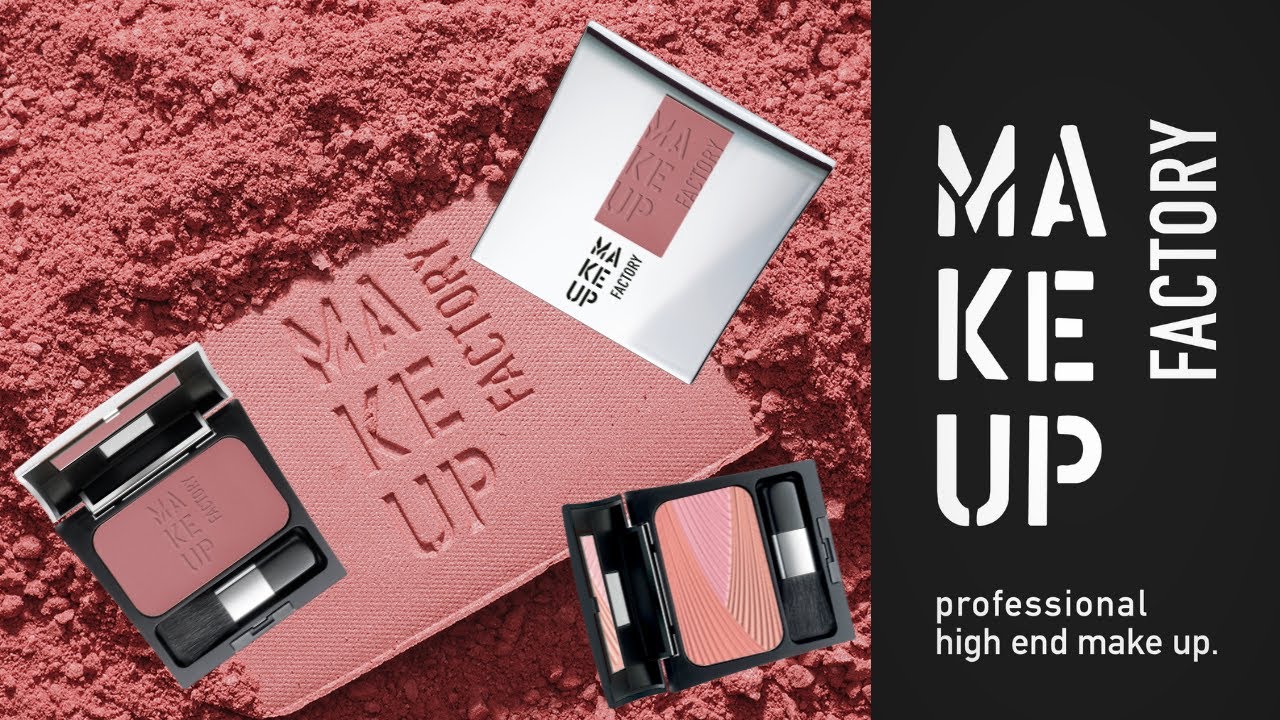 Компактные Румяна MAKE UP FACTORY