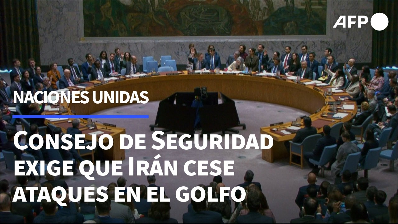 Consejo de Seguridad de la ONU exige que Irán cese ataques contra países del golfo Pérsico | AFP