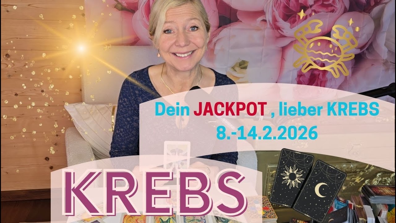 KREBS - Dein JACKPOT , lieber Krebs 🫢🔥💖💫💎 8.-14.2.2026