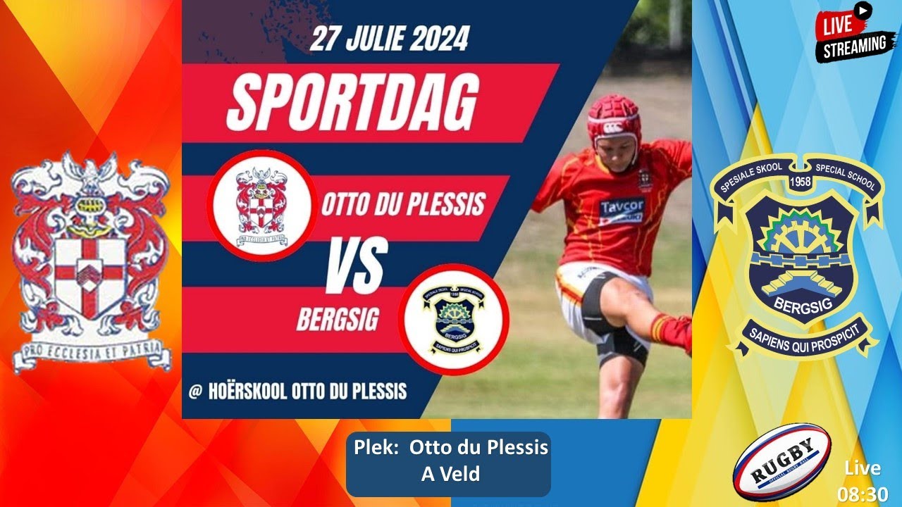 Rugby HS Otto du Plessis vs HS Bergsig