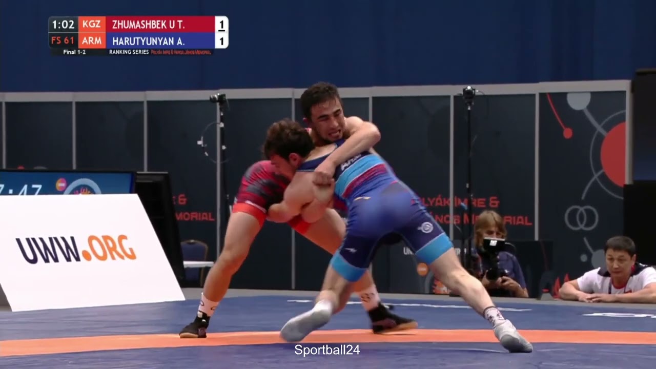 FINAL 61 kg.  - Arsen HARUTYUNYAN (ARM) -Taiyrbek ZHUMASHBEK (KGZ) | Budapest ranking series