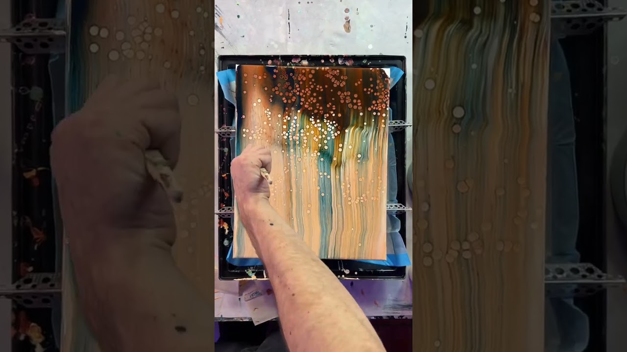 Pouring Swipe Technik