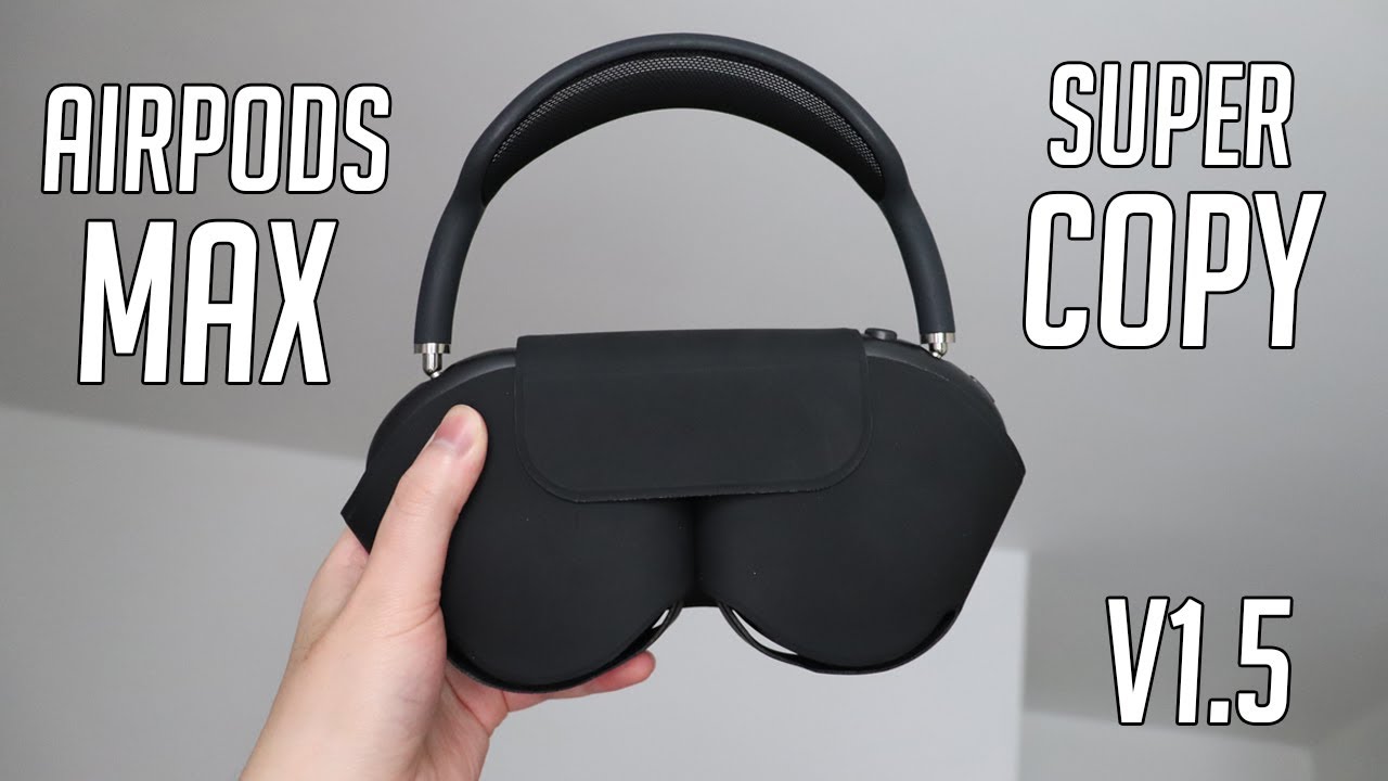 AirPods Max SuperCopy! Supermax v1.6! Реальное шумоподавление и режим «Прозрачный звук»! 30-40 ча...