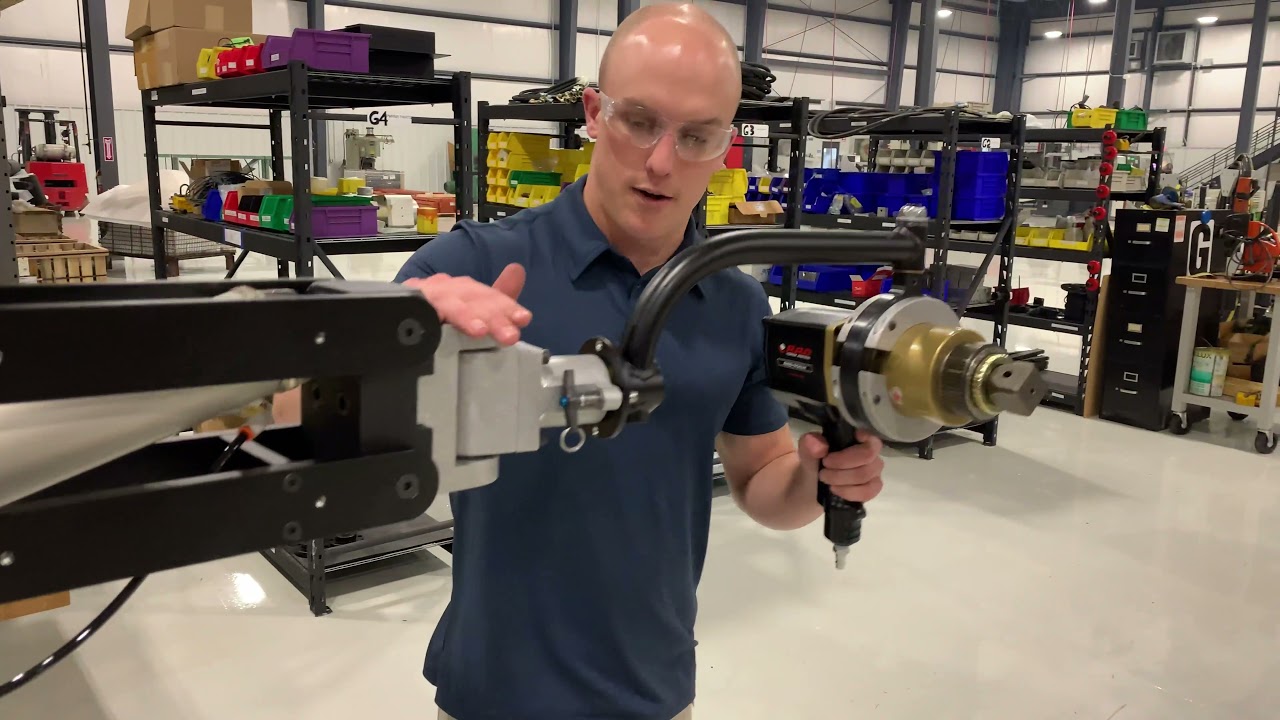 FlexErgo - B-33 Counterbalancing a 60 lb Tool