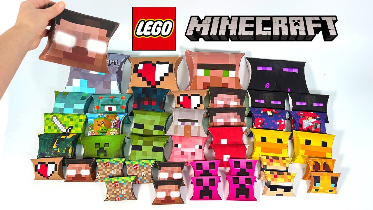LEGO Minecraft MOB PETS 50+ Blind Bags unboxing!