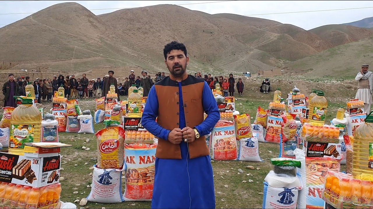 کمک در بغلان به نیازمندان در دشت خدا