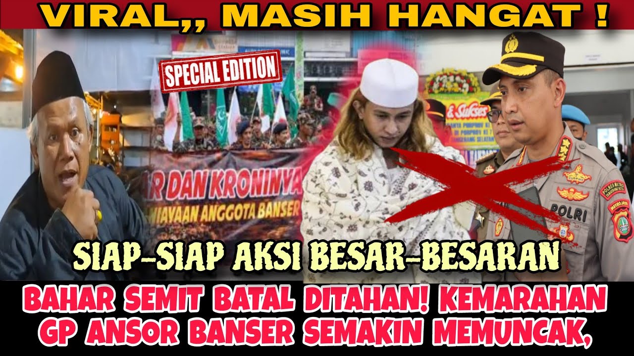 MASIH HANGGAT...GP ANsor Banser Siap Kerahkan 2000 Laskar GeRuduk Polres Metro Tangerang Kota