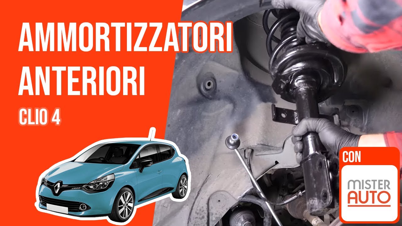 Sostituzione ammortizzatori anteriori Clio 4 ➿