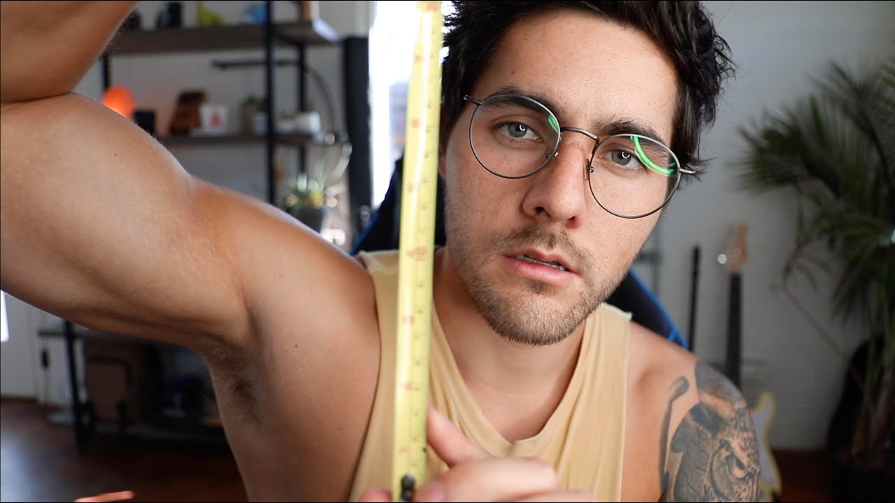 ASMR Fast and Chaotic Measuring You (Unpredictable) 📐 Male Voice