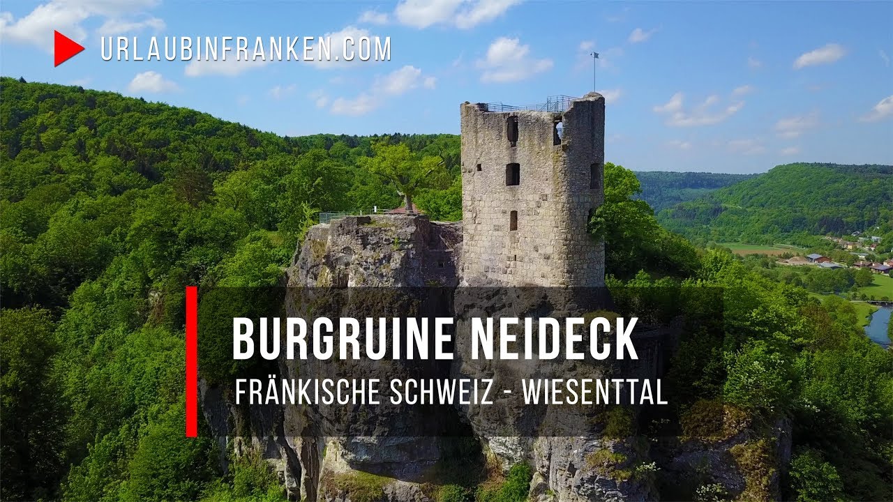 Burgruine Neideck - Fränkische Schweiz - Wiesenttal (4K)