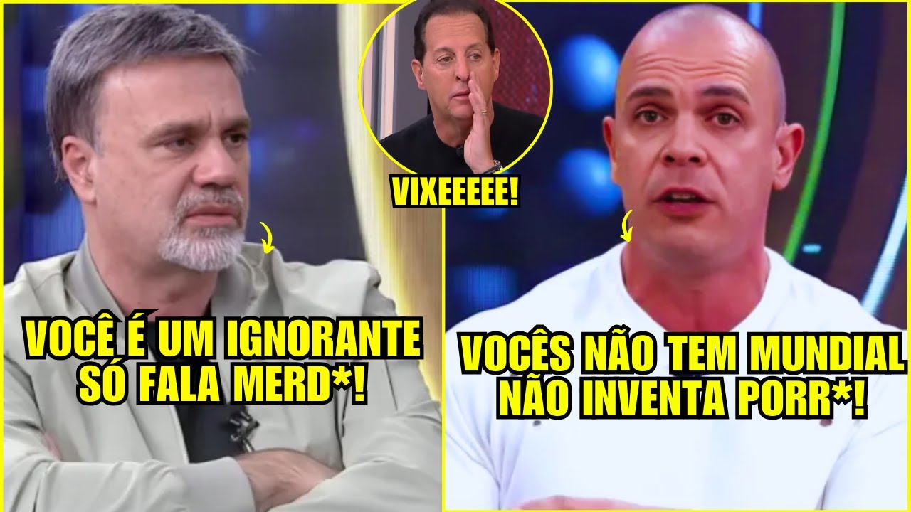 MAURO BETING PERDE A LINHA COM MANO NO ARENA SBT E O CLIMA ESQUENTA ENTRE OS COMENTARISTAS AO VIVO