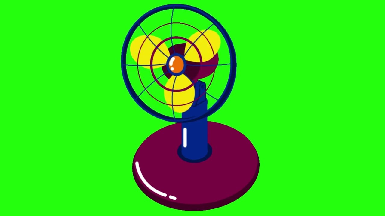 Green Screen : Fan Animations : No Copyrights