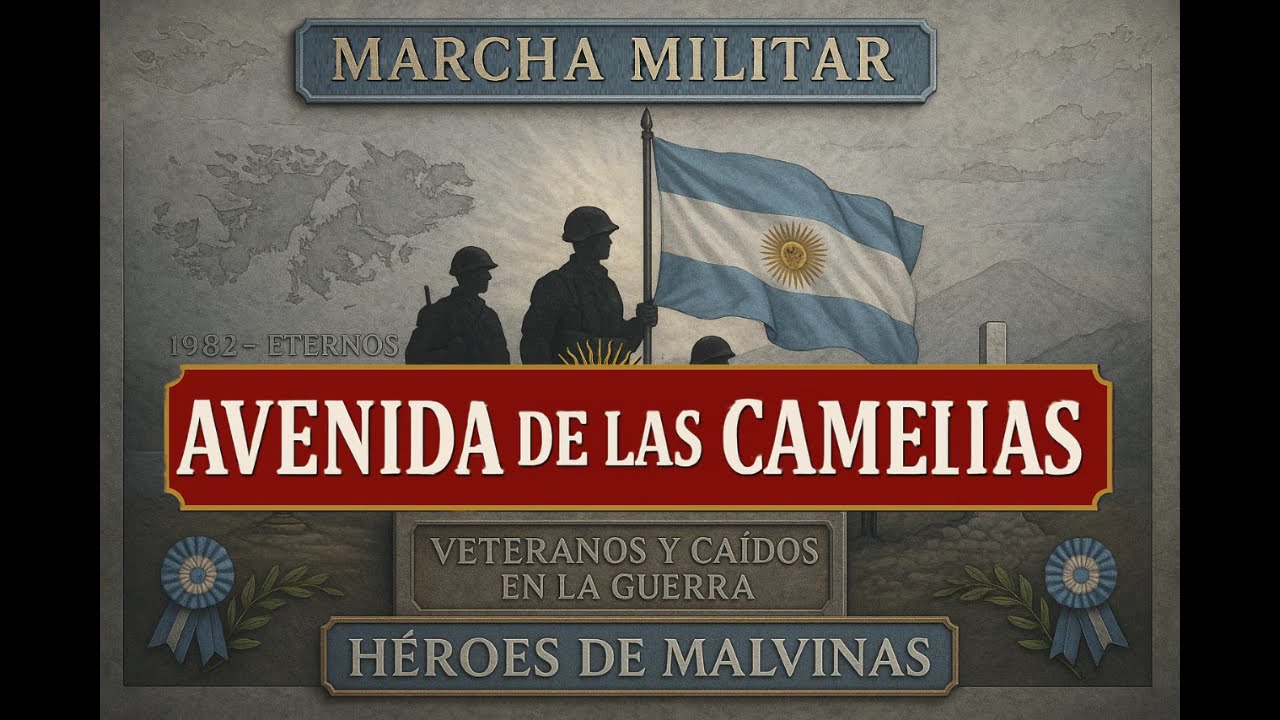 MARCHA MILITAR AVENIDA DE LAS CAMELIAS