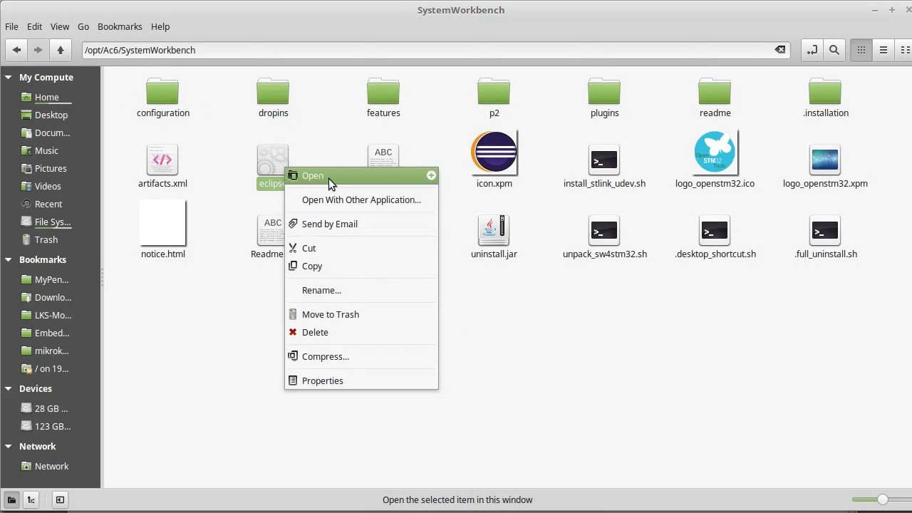 System Workbench (AC6) with CubeMX Tutorial on linux- 00 How to download and Install