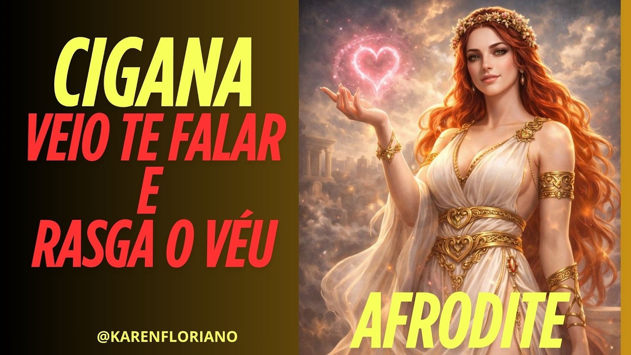 CIGAN AFRODITE VEIO TE FALAR E RASGA O VÉU!