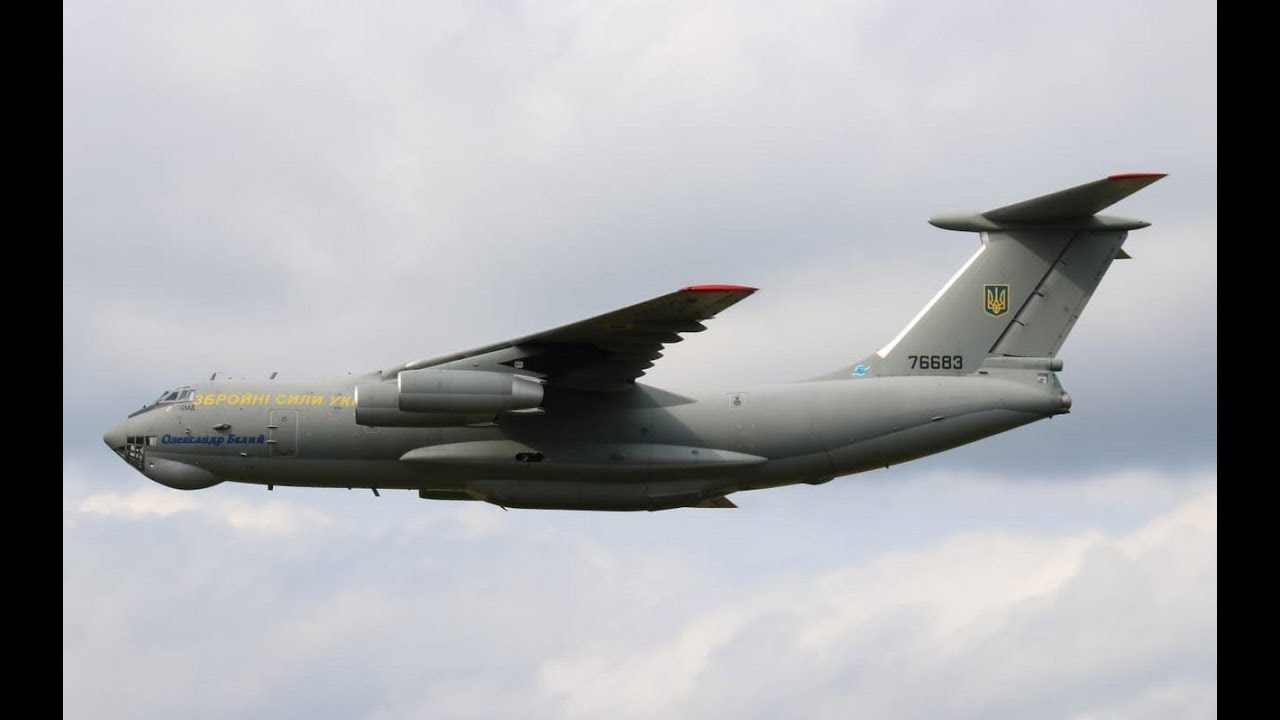 Ukrainian Air Force IL-76 + SU-27 Arriving at Kleine Brogel Airbase (DutchPlaneSpotter)