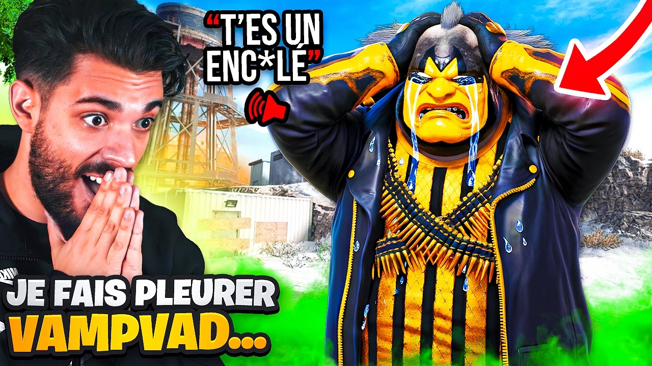 VAMPVAD FINIT EN PLEURS sur WARZONE ( humiliation )