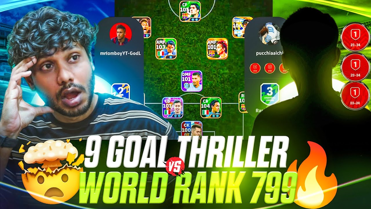 9 GOAL THRILLER AGAINST WORLD RANK 799 DIVISION 1 🔥 🤯 