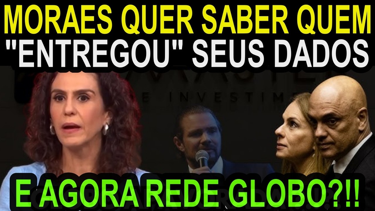 MORAES ESTÁ COM SANGUE NOS OLHOS E IMPRENSA FICA CHOCADA. MAS A DIREITA SEMPRE AVISOU!