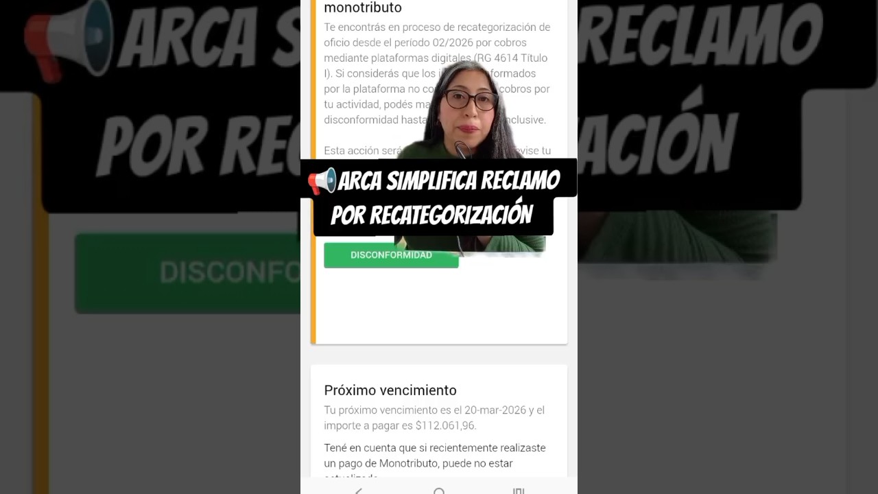 📢Arca lo hace más simple #monotributo #impuestosarg #transferencia