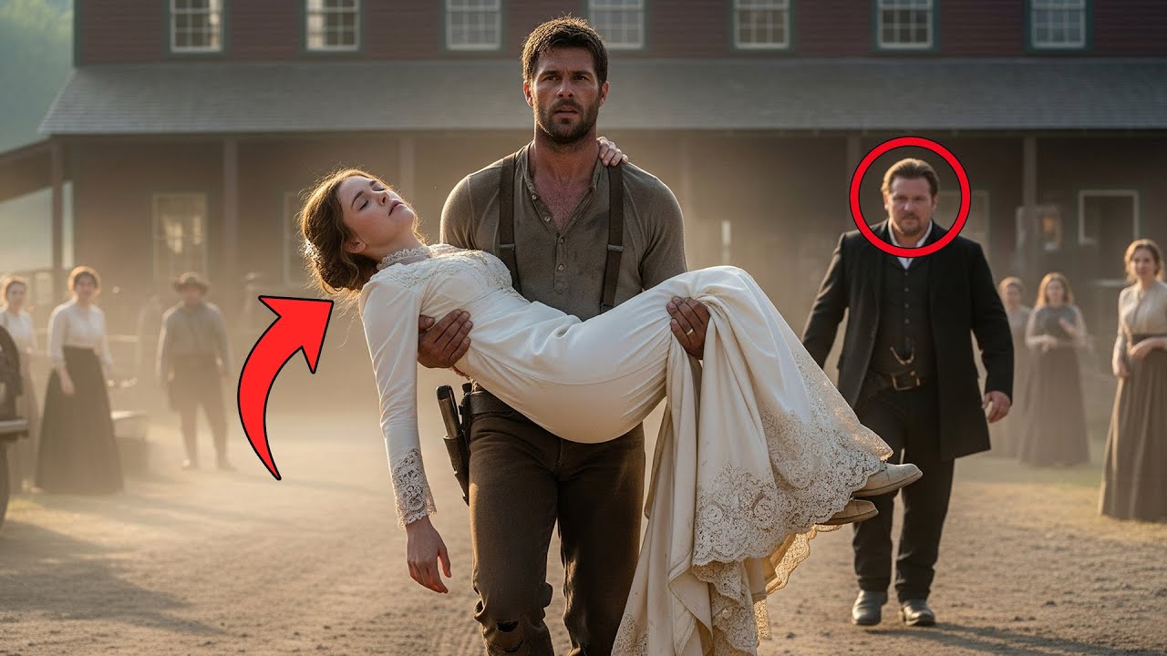 A Bride Passed Out in Front of the Sawmill, He Carried Her to His Cabin and Found Love Before Dawn