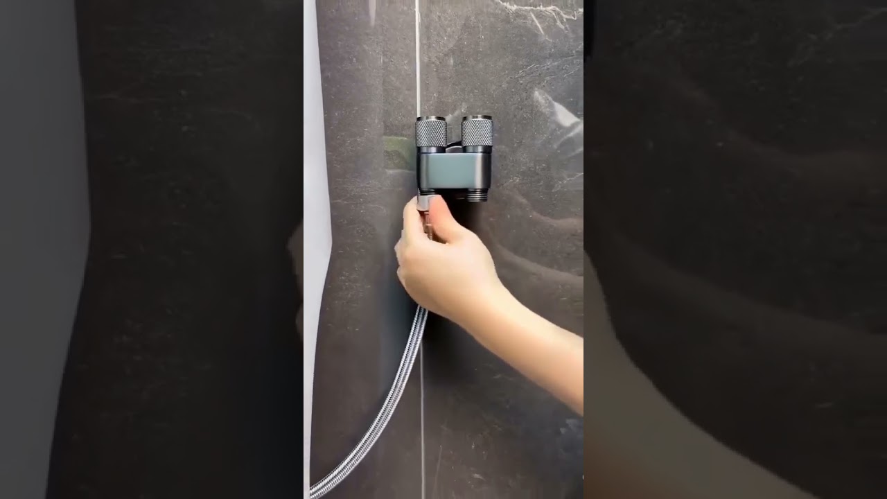 Wall Mounted Faucet Spray Set 1️⃣  Fresh Bathroom Upgrade Made Easy ( # 2136  )