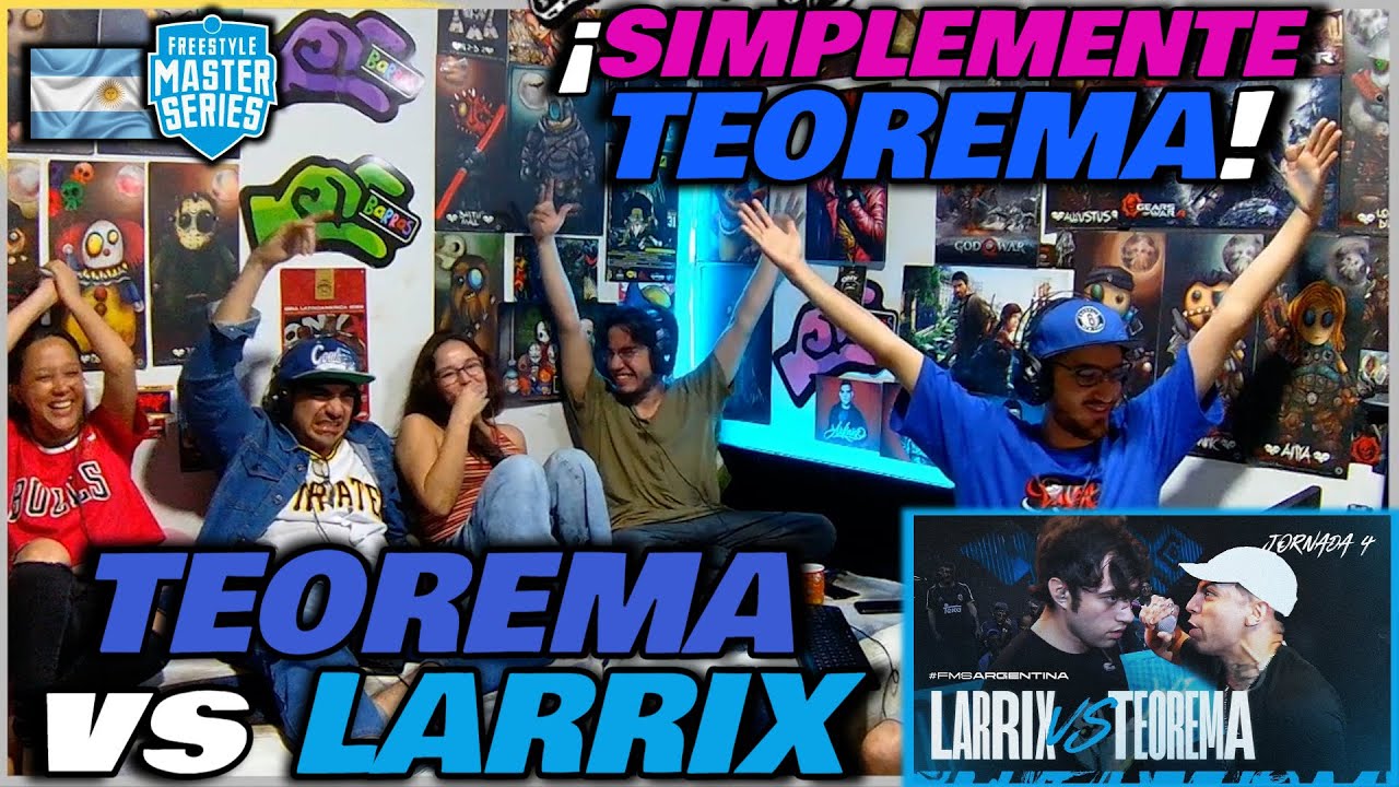 🔴COLOMBIANOS REACCIONAN a TEOREMA vs LARRIX - ¡SIMPLEMENTE TEOREMA! [FMS ARGENTINA 2024/2025]