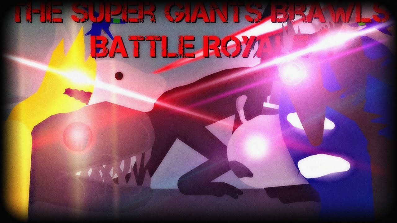 THE SUPER GIANTS BRAWLS BATTLE ROYALE (SUPER LONGEST ANIMATION)|Stick nodes animation