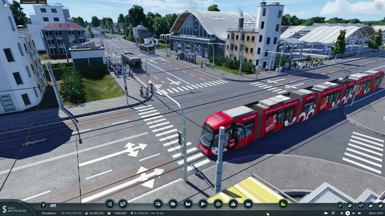 Transport Fever 2 - Impressionen meiner größenwahnsinnigen Karte - Teil 2