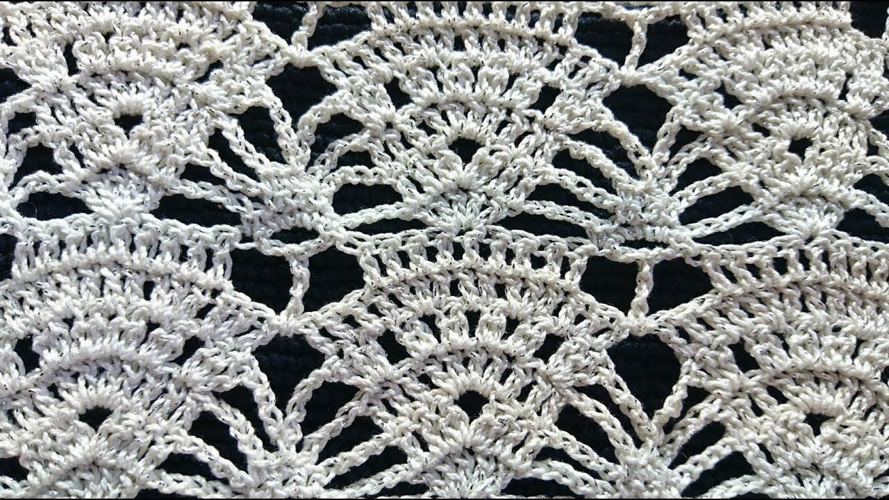 DIY CROCHET PONTO FANTASIA DE 6 CARREIRAS HD 720p
