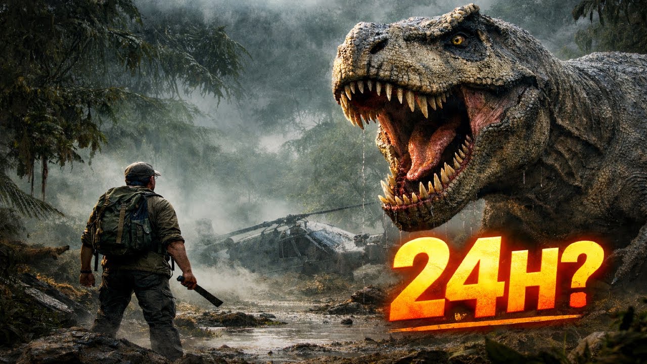 Você sobreviveria 24h na era dos dinossauros?