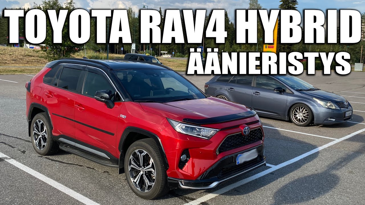 Toyota RAV4 Hybrid Taso 3 eristyspaketti ja pyöränkaarien ulkopuolinen äänieristys