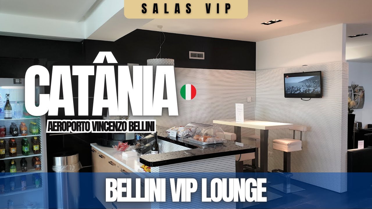SALA VIP EM CATÂNIA | A pequena sala Bellini VIP Lounge, mas com um conforto fora de série