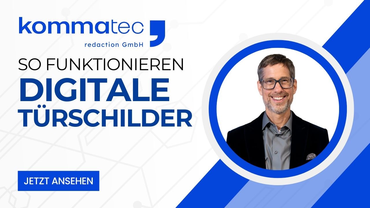 🔍 Digitale Türschilder erklärt – und warum du sie brauchst!