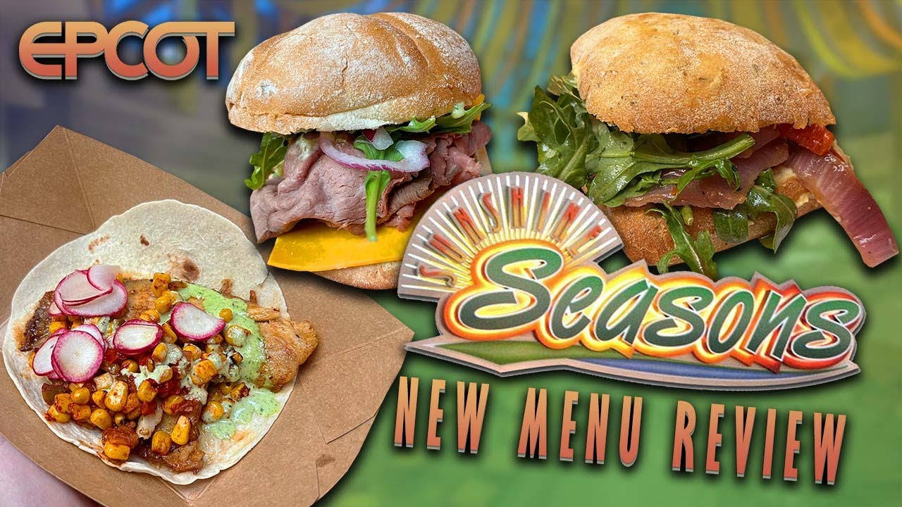 New Menu at Sunshine Seasons in EPCOT