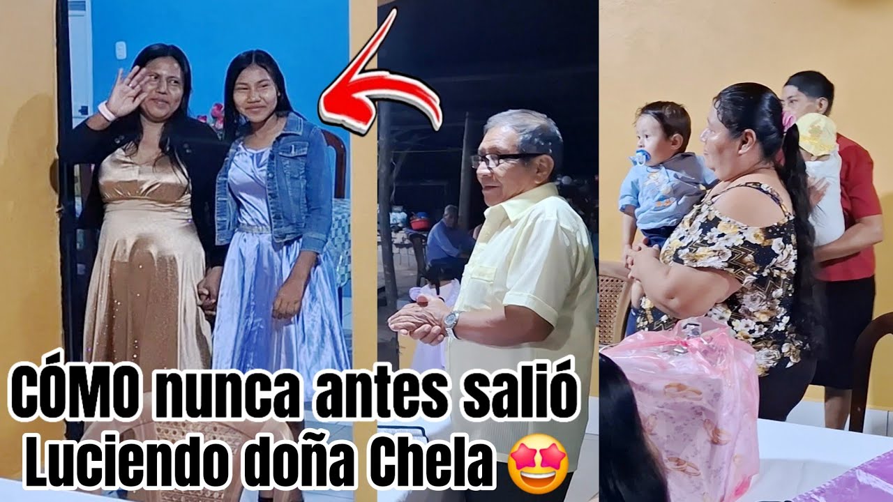 Así salió LUCIENDO doña CHELA del cuarto bien acompañada cómo nunca antes.