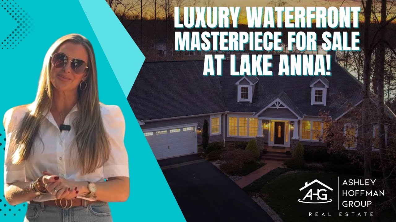 $2.175M Lake Anna Waterfront Estate | 5,000+ Sq Ft Luxury in Noah’s Landing