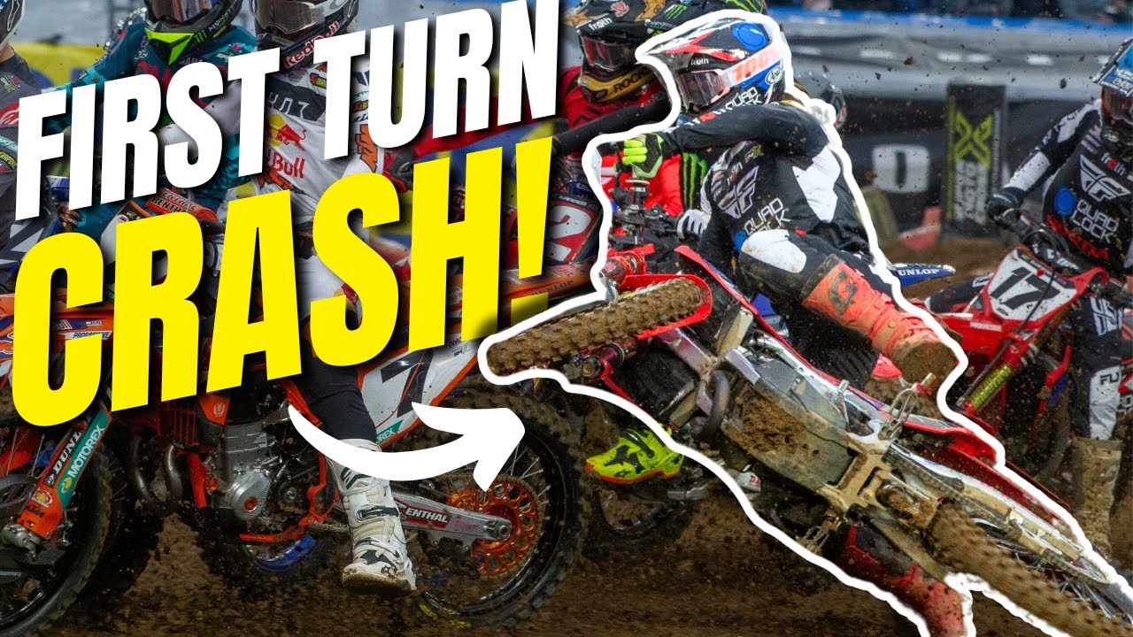 FIRST TURN PILEUP - Chapter Twelve | Shane Mcelrath Supercross Vlog