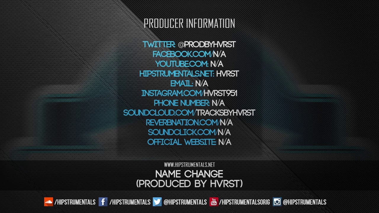*BEAT* Name Change (Prod. By Hvrst) [Hipstrumentals.net]
