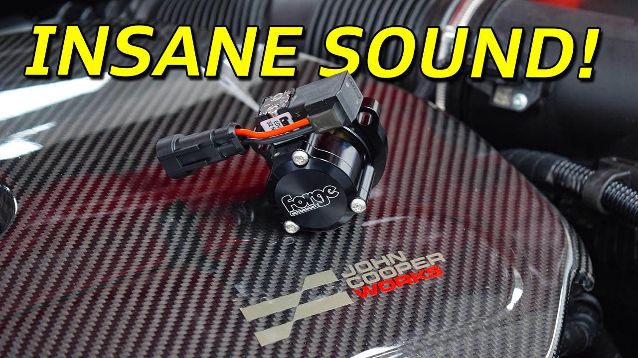 Our Mini JCW F66 Sounds INSANE With The NEW Forge E-DV!