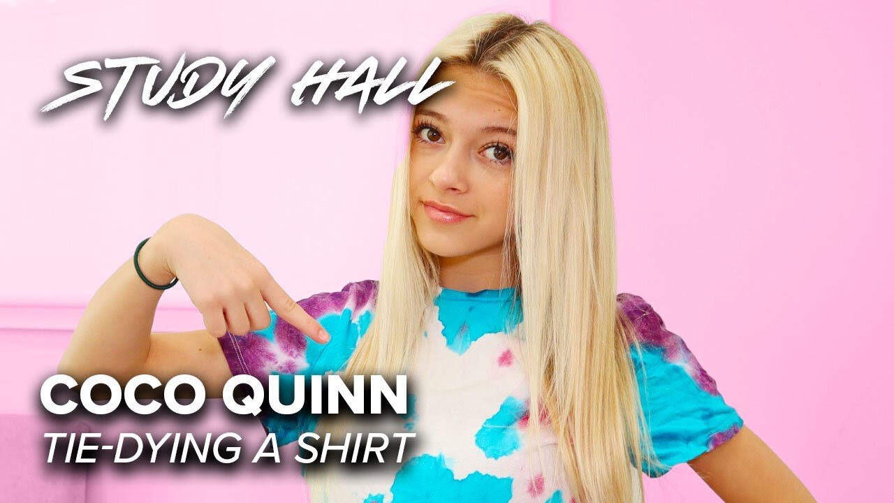 Coco Quinn | “Tie-Dyeing a Shirt” | Study Hall