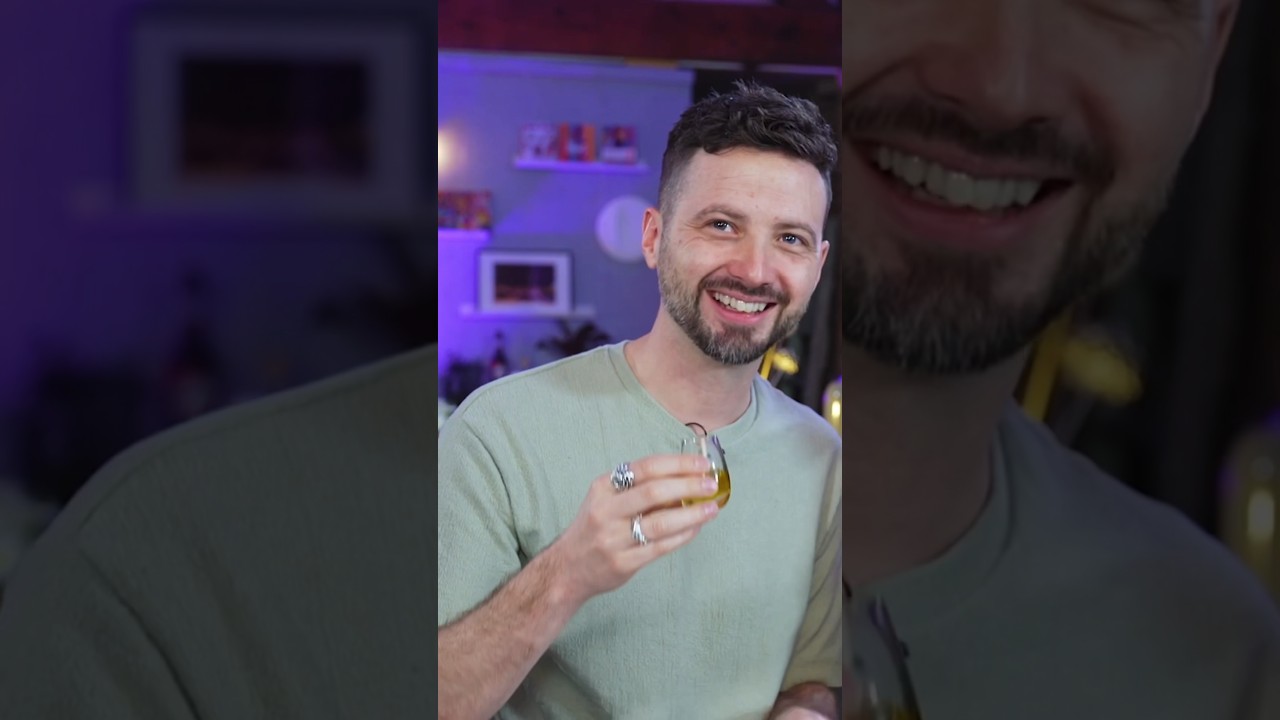Taste testing olive oil with a chef - wait until the end 👀😂