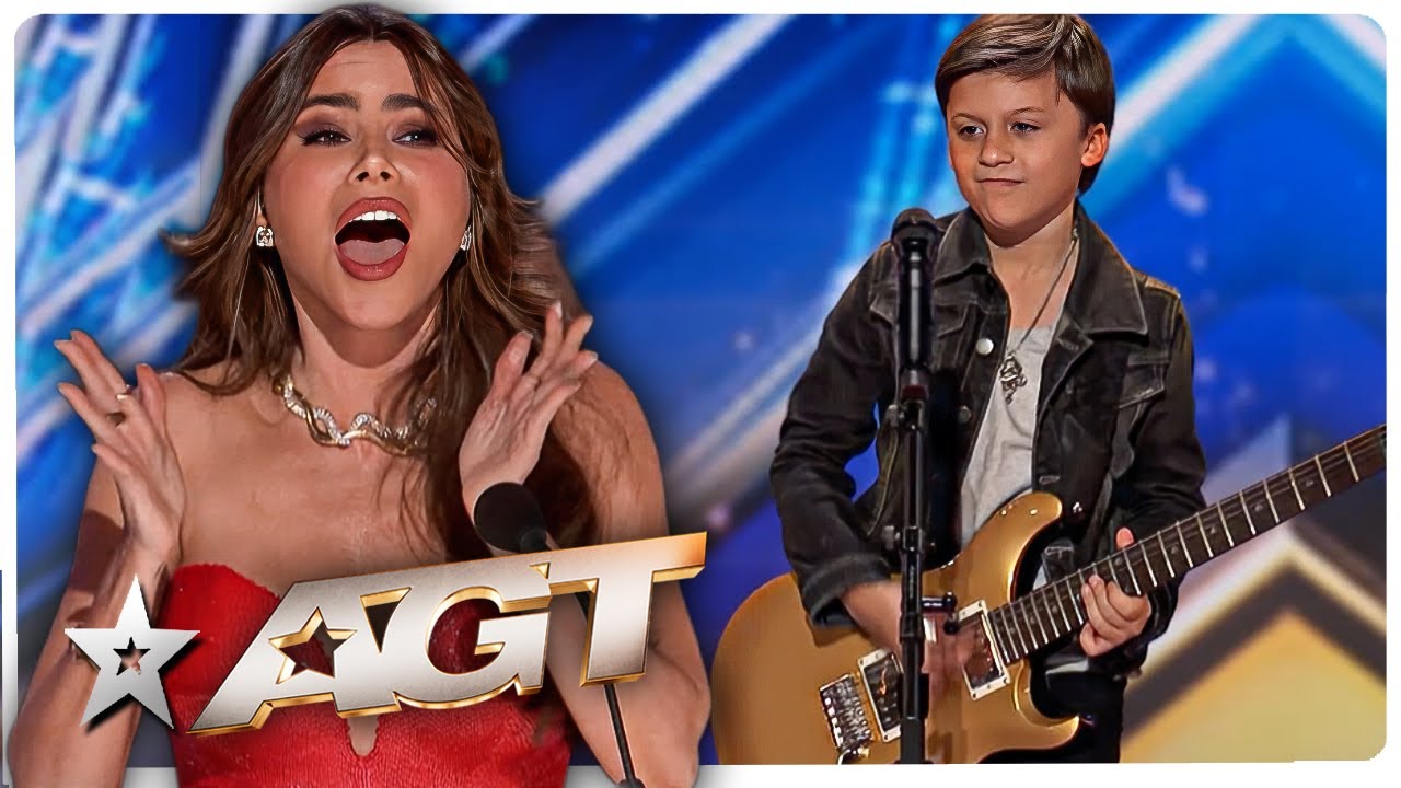 10 Year Old WOWS The Judges With His Cover of &ldquo;Are You Gonna Go My Way&rdquo; on America's Got Talent 2025