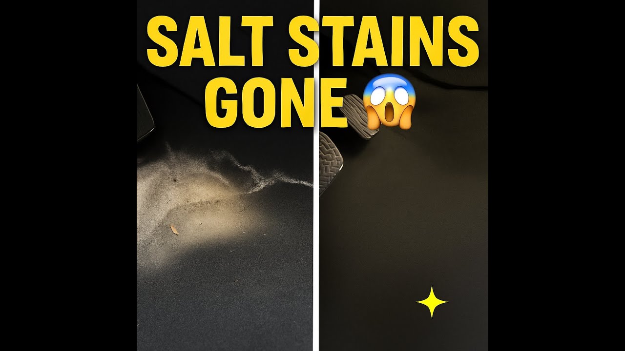 INSANE Salt Removal from Car Carpets ❄️ | Desi Garage CA