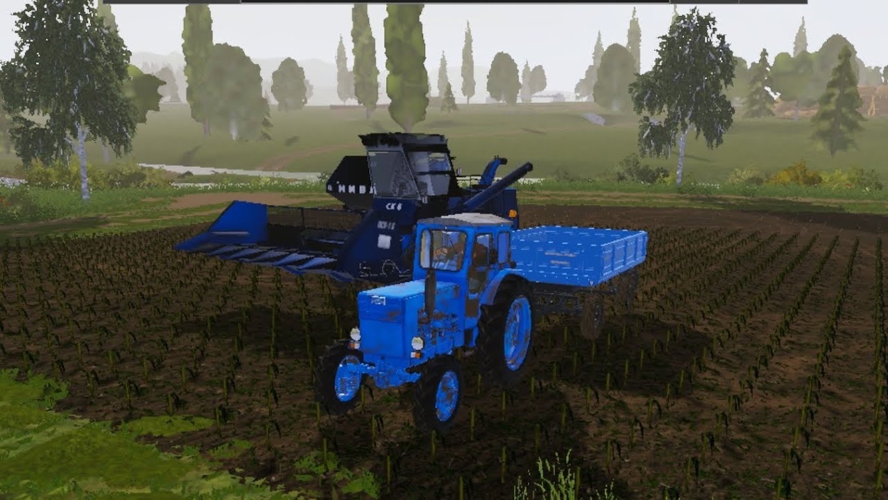 фс 20  собрав кукурудзу нивой і т40 ам.