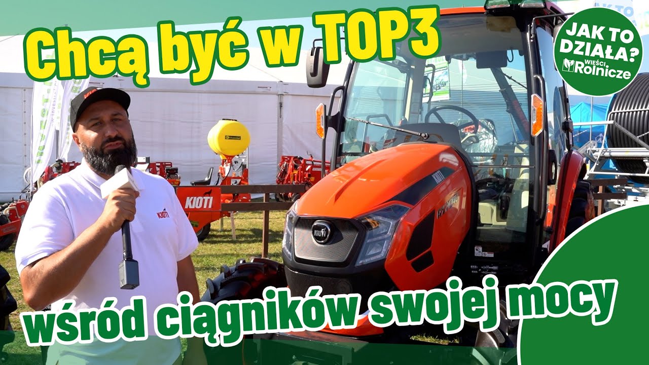 Czerwona wataha Kioti. Chcą być w TOP 3 ciągników swojej mocy