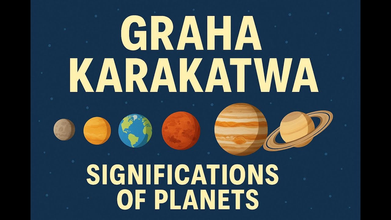 Graha Karakatwa Explained | What Each Planet Represents in Vedic / Nadi Astrology