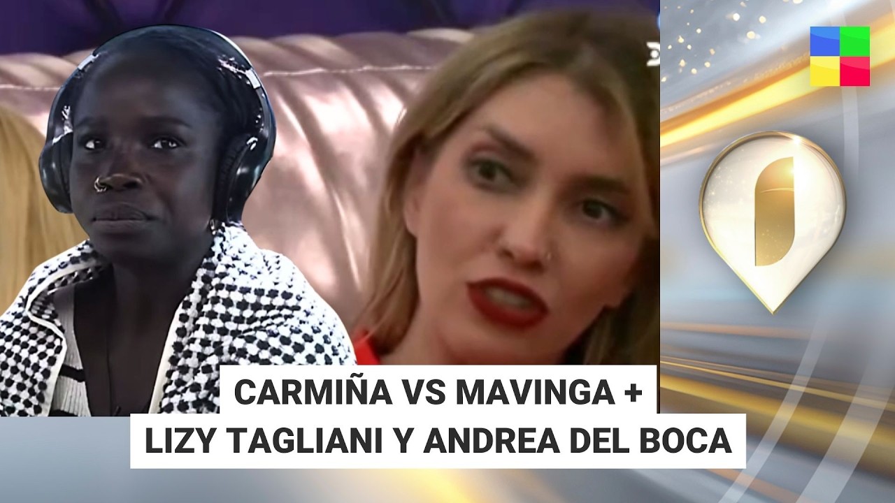 CARMIÑA VS MAVINGA + LIZY TAGLIANI Y ANDREA DEL BOCA #Intrusos | Programa completo (12/03/26)