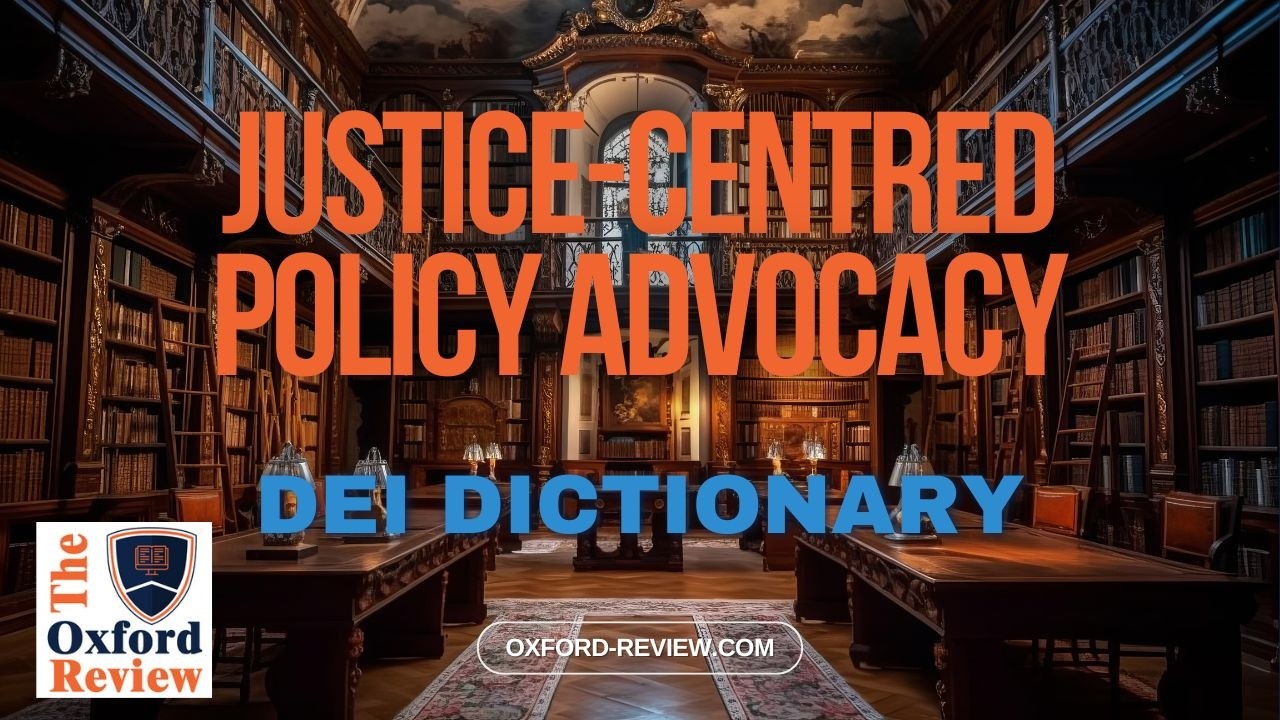Justice Centred Policy Advocacy